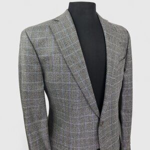 Coppley Men's Glen Check Sports Coat Blazer 40R